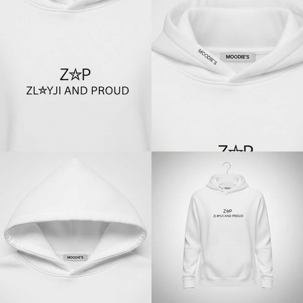 ZAP : Zlayji & Proud Hoodie - Pre-Order (Limited First Drop)